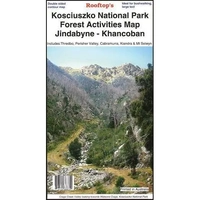 Rooftop Maps Kosciuszko National Park Forest Map Full Colour