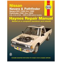 HAYNES Repair Manual 72730 for Nissan Navara (86-96) Nissan Pathfinder (87-95)