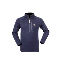CLARENCE KNIT LS ZIP - HUNTERS ELEMENT (Navy Blue / S)