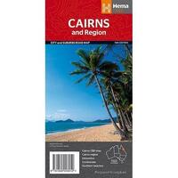 HEMA Cairns & Region Detailed Tourist Guide Colour Map