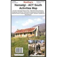 Rooftop Maps Namadgi - ACT South Map Full Colour