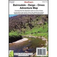 Rooftop Maps Bairnsdale - Dargo - Omeo Map Full Colour Double Sided