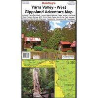 Rooftop Yarra Valley - West Gippsland Map Full Colour Double Sided