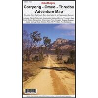 Rooftop Maps Corryong - Omeo - Thredbo Map Full Colour Map