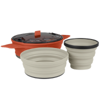 Sea To Summit X-Set21 1.4L Pot+Bowl+Mug Rust AXSET21RU