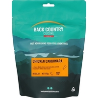 Back Country Cuisine Freeze Dried Meal Chicken Carbonara Regular