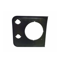 Headlight Finisher LH Left Black for Land Rover Defender & County 1986-98 BTR7849PUC