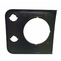 Headlight Finisher RH Right Black for Land Rover Defender & County 1986-98 BTR7850PUC