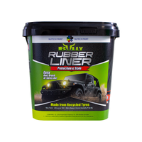 Bully Liner Bed Liner Tough Protective Coating 5L Pail NON TOXIC [Colour: Lightning Grey]