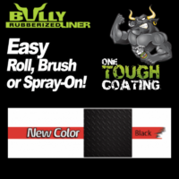 Bully Liner - BLACK *New* Bed Liner Tough Protective Coating NON TOXIC