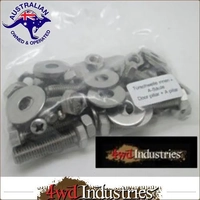 Bolt Kit Stainless Steel COMPLETE for Land Rover Defender 110 Puma TD5 200/300Tdi