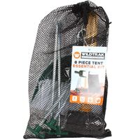 8Pce Tent Essential Kit In Net Bag Wildtrak CA0030