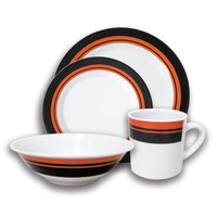Melamine Camping Dinner Set 16PCE CA1001