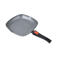 Compact Grill Pan 28Cm Non-Stick Detach Handle Wildtrak CA1123