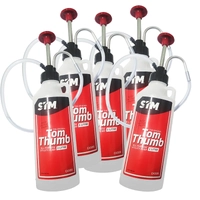 5 x Tom Thumb 1L Pump Bottle Multi Purpose Fluid & Oil CA586