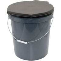 Travel Toilet 20L Bucket With Lid Seat CA6034