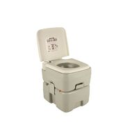 Deluxe Portable Toilet 20LT Grey With Level Indicator CA6059