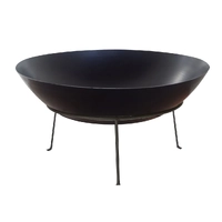Steel Fire Pit 40Cm 1.2Mm Thickness Wildtrak CA6063