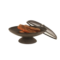 Cast Iron Fire Pit 59X32Cm 6Mm Thickness Wildtrak CA6071