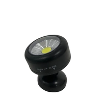 Cob Light With Batteries 7X8Cm Dia In Disp 2 Asst Clrs Wildtrak CA7006