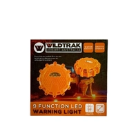 Camping Light With Batteries 7X6X22CM Orange & Black CA7009