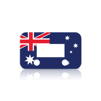 Ultimate9 EVC Faceplate: Aussie Flag CFAU
