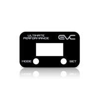Ultimate9 EVC Faceplate: Black CFBK
