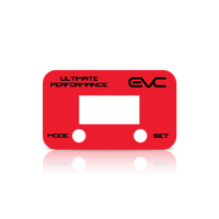 Ultimate9 EVC Faceplate: Red CFRE