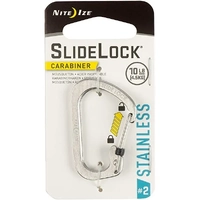 SLIDELOCK¬Æ CARABINER STAINLESS STEEL #2 STAINLESS