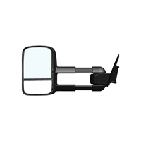 Clearview Towing Mirrors [Original, Pair, Heat, Power-Fold, BSM, Indicators, Electric, Black] Ford Everest CV-FD-EV-HFSIEB