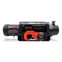 Carbon Offroad 12K 12000lb Electric Winch With Black Rope & Red Hook Ver. 3 CW-12KV3R