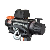 CARBON WINCHES 12V 9.5K 9500lb Electric Winch with Steel Cable