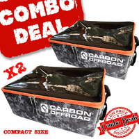 Carbon Offroad 2 X Gear Cube Storage And Recovery Bag Combo - Large Size CW-COMBO-GC_L