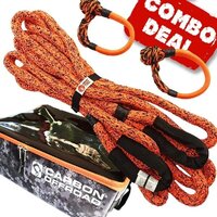 Carbon Offroad Nato'S Kinetic Rope 2 X Soft Shackle And Gear Cube Combo Deal CW-COMBO-HR1022-1474-GC-S