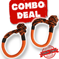Carbon Offroad 2 X Monkey Fist 13T Soft Shackle Combo Deal CW-COMBO-MFSS-1474