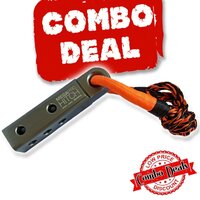 Carbon Offroad Recovery Hitch And Soft Shackle Combo Deal CW-COMBO-MFSS-MP5TH