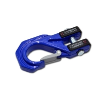 Carbon Offroad Mega Pro Winch Hook - Blue CW-MPHOOK-BLUE