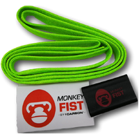 Carbon Offroad Winch Monkey Fist Coloured Rope Sheath - Green CWA-WRSHEATH_G