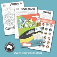 Kids Travel Journal Australian Made 92 Pages Travelling with Kids