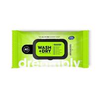 DREAMBLY 6 in 1 Detergent + Dryer Laundry Sheets Caravan Camping Travelling Wash