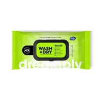 DREAMBLY 6 in 1 Detergent + Dryer Laundry Sheets Caravan Camping Travelling Wash