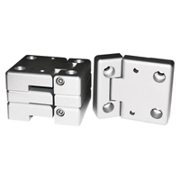 4x Aluminium Door Hinge suits Land Rover Defender Puma 110 130 90 DA1131