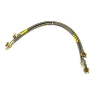 Aftermarket Stainless Braided Brake Hoses for Land Rover Disco 1 1994 On NO ABS TF609 / DA2412S
