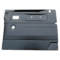 Aftermarket RH Front Door Card Black Plastic for Land Rover Defender DA2442