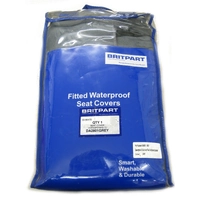 Rear Seat Covers Set Grey Britpart Waterproof for Land Rover Defender to 2007 DA2817 GREY