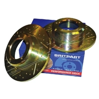Performance Slotted Rear Brake Disks for Land Rover Defender DA4605