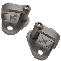 Land Rover Defender X-Trouser Door Striker Pair DA6493