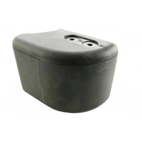 DPT100070 - FRONT BUMPER END CAP FOR LAND ROVER DEFENDER - COMES AS ONE SINGLE END CAP