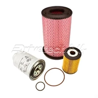 DRIVETECH for Nissan Navara D22 3.0L Turbo Diesel Air Oil Fuel Filter Kit 2000-08 DT-FLT35