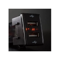 STEDI Dual USB to suit New ISUZU (2012+) D-MAX COLORADO DUALUSB-NDMX